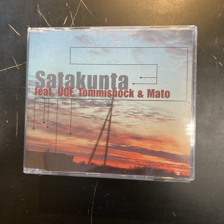 UGF, Tommishock & Mato - Satakunta CDS (M-/M-) -hip hop-